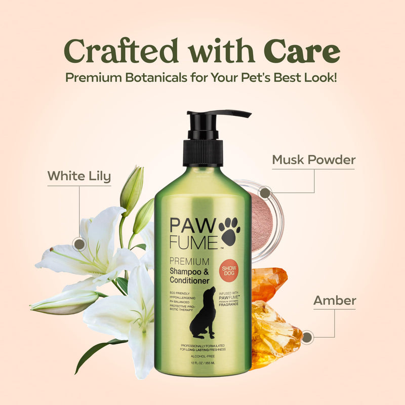 Pawfume Dog Ear Cleaner + Dog Shampoo and Conditioner - PawsPlanet Australia