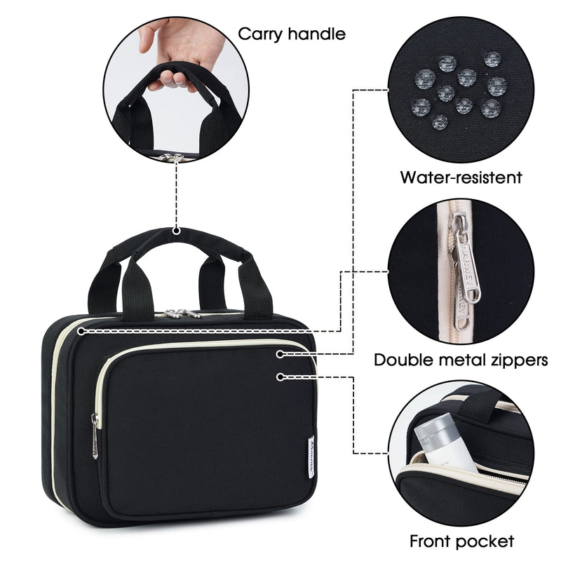 Narwey Hanging Toiletry Bag With Large Makeup Bag