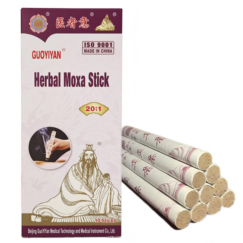 [Australia] - Moxa Stick Used for Moxibustion,The Moxibustion Sticks are Made of Pure Natural Mugwort as raw Material,extracted at a Ratio of 20:1.Moxa Sticks for moxibustion,ËâæÊù° ËâæÁÅ∏Ê£íPure moxi Rolls 10rolls 