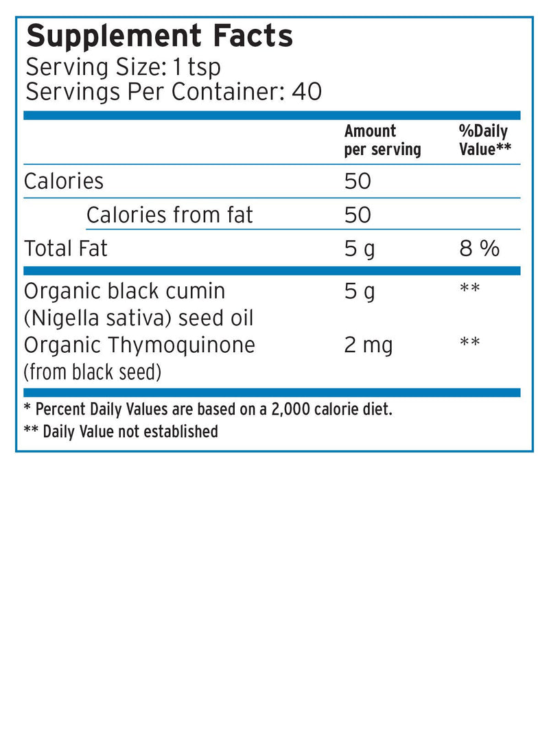 [Australia] - Zatik Naturals - Black Cumin Seed Oil - Cold-Pressed, USDA Certified Organic, Vegan, Gluten-Free, Non-GMO, 6.76 fl oz, 200 ml 