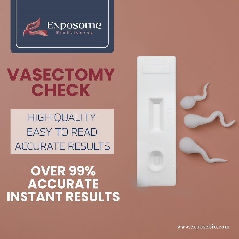 Vasectomy Home Test Kit. (Contains 2 Tests)