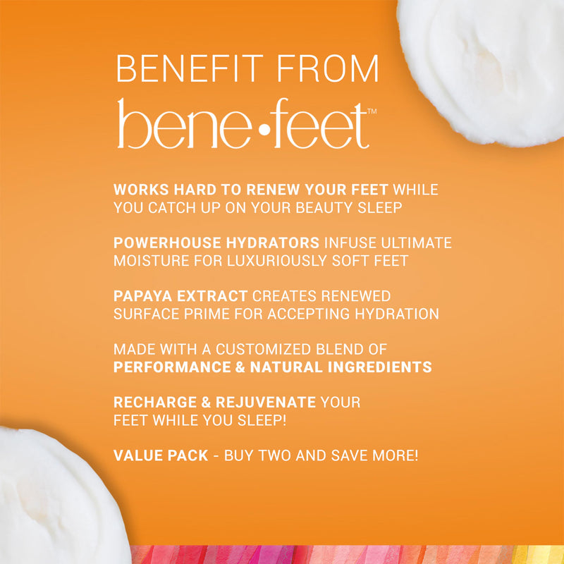 [Australia] - Benefeet Sweet Dreams Overnight Foot Repair - Night Cream for Detox, Moisturize & Soften Dry Cracked Skin, With Apple Cider Vinegar, Turmeric & Borage Oil, 4oz (2 Pack) 4 Ounce (Pack of 2) 