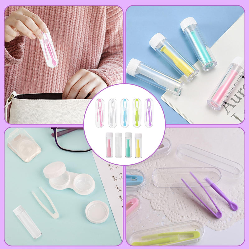 [Australia] - GUTERTOP Pack of 9 contact lens removers, soft lenses, colorful contact lens insertion aid, contact lens insertion aid for soft hard lenses 