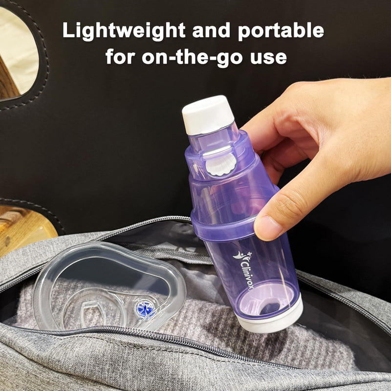 [Australia] - Inhaler Spacer for Children, Spacer for Inhaler with Anti-Static Chamber, Detachable Design, Easy Cleaning, BPA-Free Liquid Silicone Mask, Enhanced Medication Delivery, Durable & Child-Safe Design 