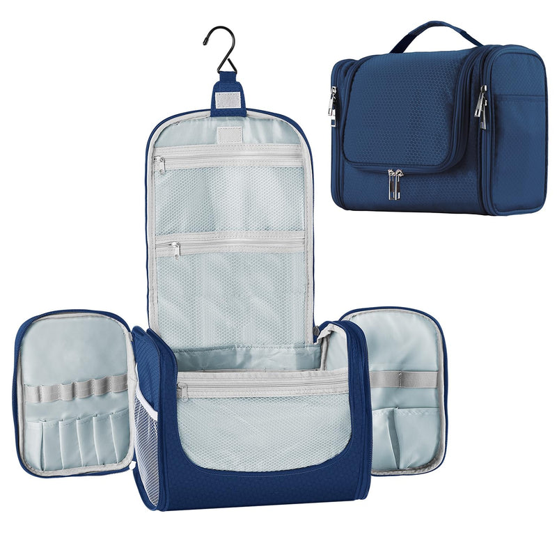 Large Toiletry Bag and XL Toiletry Bag Blue
