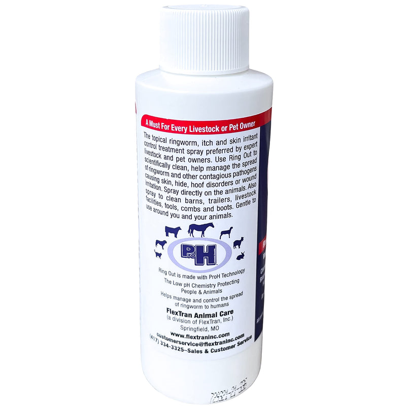 Ring Out - Control and Help Ringworm for Cats, Dogs, Sheep, Goats, Cattle, Horses, all Pets and Livestock makes 32 oz. of Spray - PawsPlanet Australia