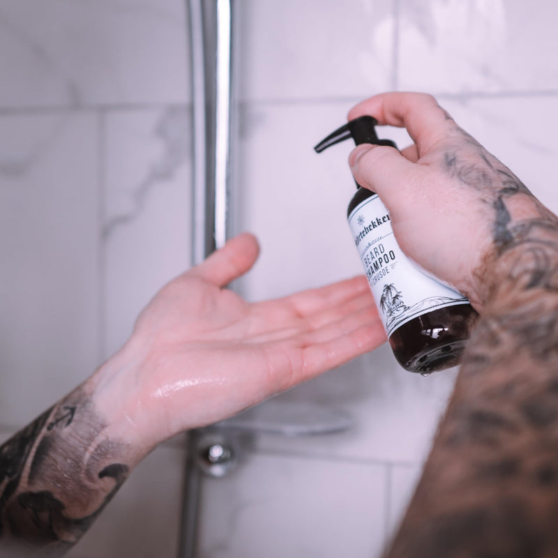[Australia] - Störtebekker® Premium Beard Shampoo for Men - 200ml Beard Shampoo for Daily Beard Care - Optimal Cleansing and Care for the Beard - Rich Foam - Beard Wash for Men - Gift Idea 