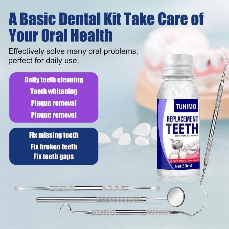 Tooth Repair Kit,30 ml Tooth/Purple