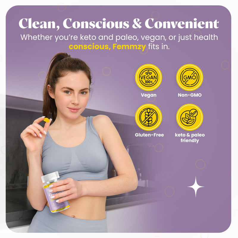 Vaginal Probiotic Gummies for Women - BV and Odour Support, pH Balance, Intimate Flora & Gut Health – Advanced Lactobacillus Strains + Prebiotic Blend + Vitamin C for Immune — Tasty Pineapple