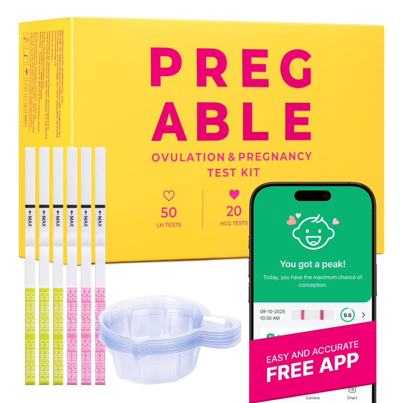 100 LH, 40 HCG and 70 Cups, Test Strips Bundle