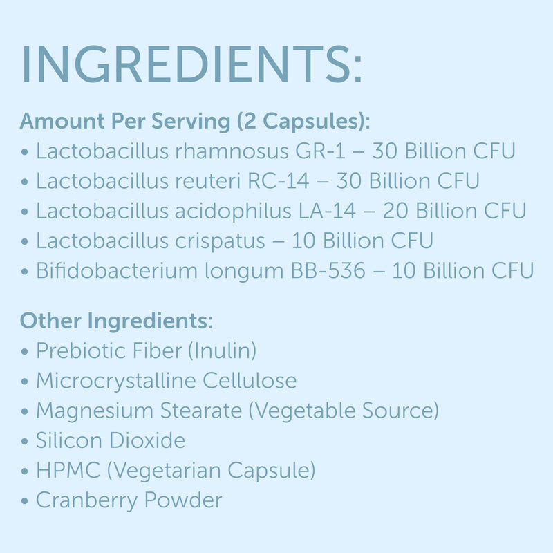 [Australia] - Vaginal Probiotics for Women pH Balance | Prebiotics & Probiotics for Women | Women's Welness for Vaginal Health | Odor Relief | 60 Capsules 