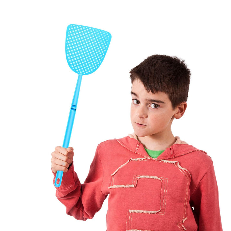[Australia] - Boao 10 Pieces Fly Swatter, Colorful Strong Flexible Manual Fly Swat Set Plastic Durable Fly Swatter 