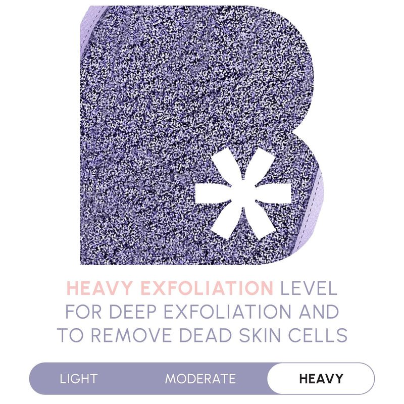 [Australia] - Brooklyn Botany Exfoliating Mitt for Bath and Shower – Heavy Duty Exfoliating Body Scrubber for Massage and Dead Skin Remover for Body – 1 Mitt 