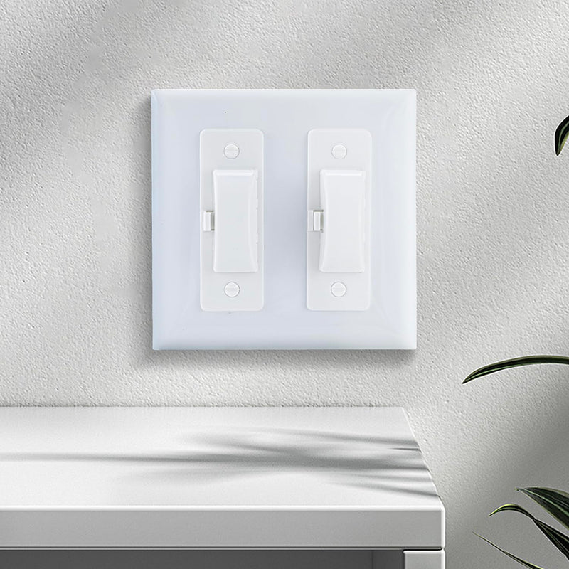 [Australia] - Switch Cover-Light Switch Cover-Light Switch Cover Guard-Light Switch Guard-Light Switch Cover Child Proof-Child Proof Light Switch Cover(White,1pc) 1 Pack 