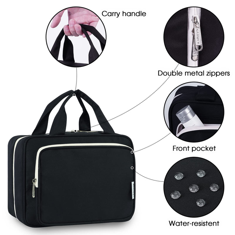 Narwey Large Hanging Toiletry Bag With Large Makeup Bag
