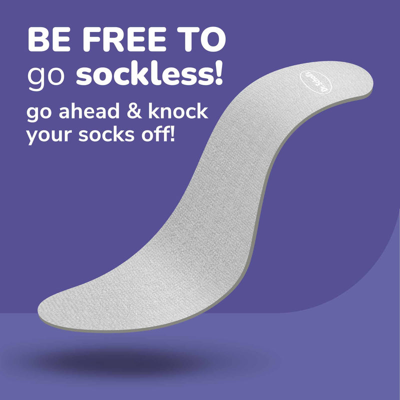 [Australia] - Dr. Scholl's Go Sockless! Cushioning Insoles, Unisex, 3 Pairs, Trim to Fit Inserts Shoe Insert 