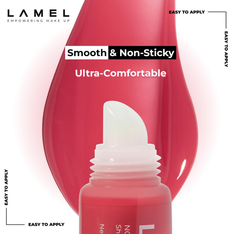 Lamel Nourishing Lip Butter – Lip Balm with Natural Pink Tint (Pinkish) | Hydrating Formula with Cocoa Butter & Vitamin E – Sheer Pink Tint, Moisturizing, Glossy Natural, Non-Sticky – 0.5 fl.oz 01 Pinkish