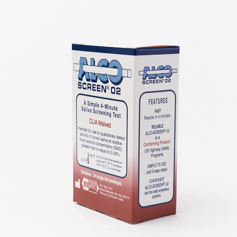 [Australia] - Saliva Alcohol Screen Test (Pack of 24) 