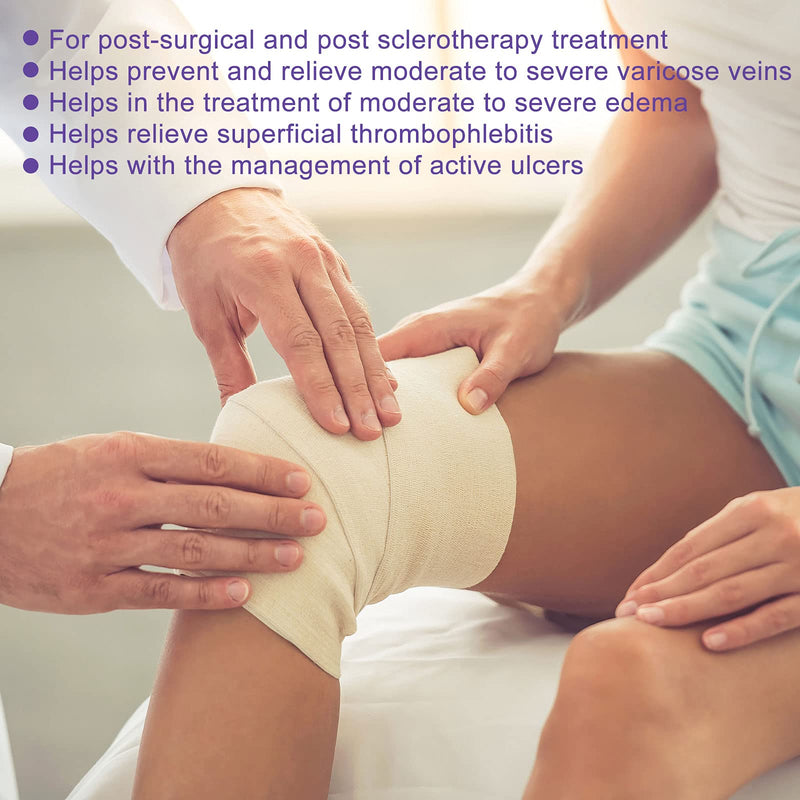 [Australia] - Ktinnead Compression Pantyhose for Women and Men, Closed Toe Medical Compression Stockings, 20-30 mmHg Graduated Compression Pantyhose Black Large 