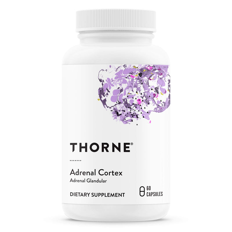 THORNE - Adaptogen & Adrenal Support Bundle - Natural Solutions for Coping with Stress - Rhodiola and Adrenal Cortex - 60 Servings