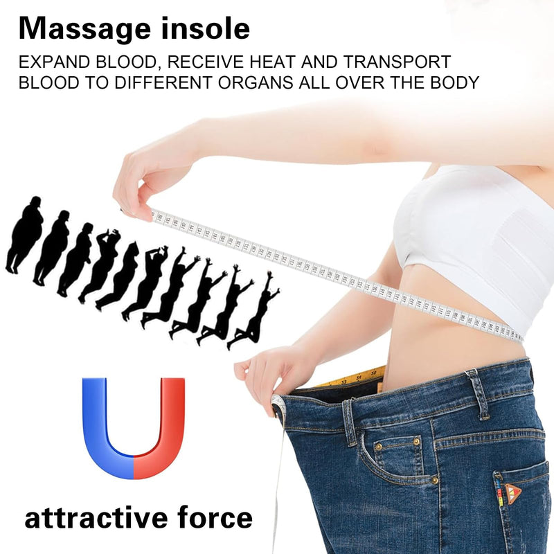 [Australia] - Magnetic insole for women and men (size 35-40/41-46) - magnetic shoe insoles for acupressure and massage - insoles with magnets (S) S 