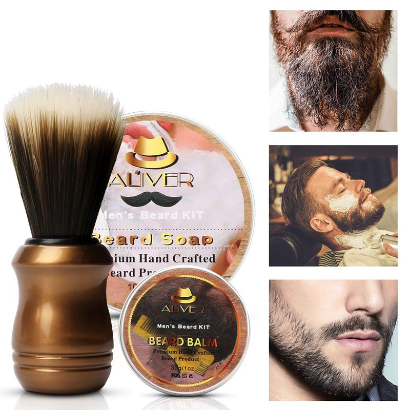 [Australia] - Beard care set for men, beard set for men with beard shampoo, beard oil, beard creams, beard comb, beard brush, beard scissors, beard care set for men, gift set for men 