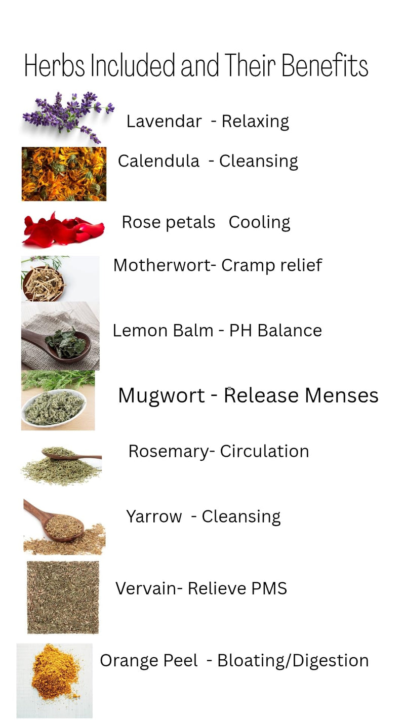 [Australia] - Feminine Care | 1 Month Supply | 100% Organic Herb Blend | Helps with Cramping, Reduces Heavy Flow and Shortens Monthly Cycle 