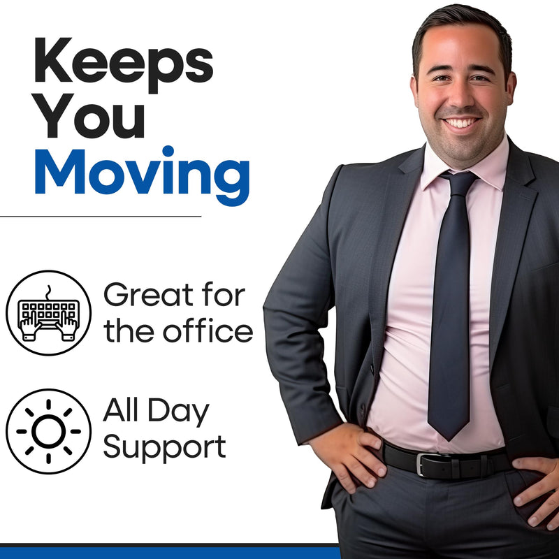 Plus Size Hernia Belt for Women or Men | C Section Belly Binder & Abdominal Binder | Post Surgery & Pregnancy Tummy Tuck | Hysterectomy, Umbilical Hernia Men & Women | Postpartum Belly Band Wrap | (XXL) 51" - 62" Black 2X-Large