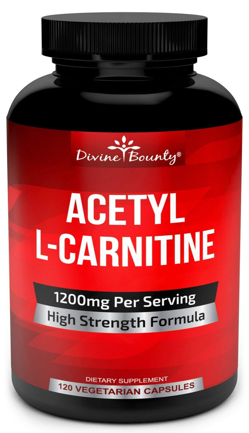 Divine Bounty Vitamin K2 with D3 & Acetyl L-Carnitine Bundle