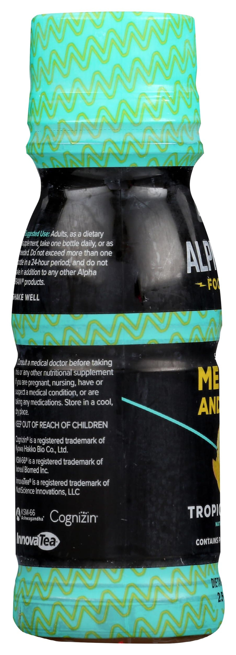 [Australia] - ONNIT LABS Alpha Brain Tropical Shot SGL, 2.5 FZ 
