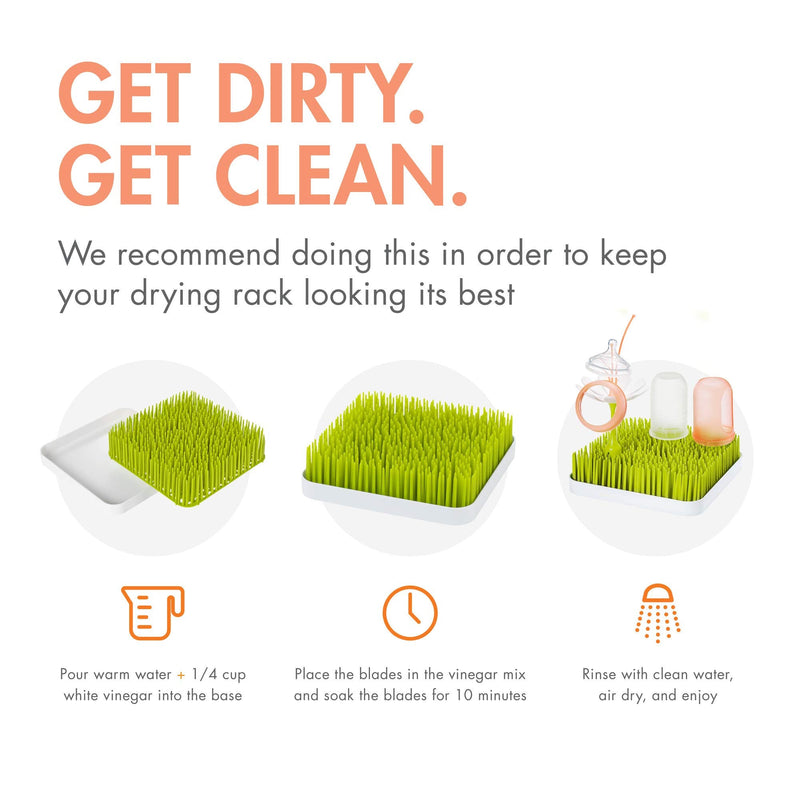 [Australia] - Boon Grass Countertop Drying Rack, Green 1 Count (Pack of 1) 