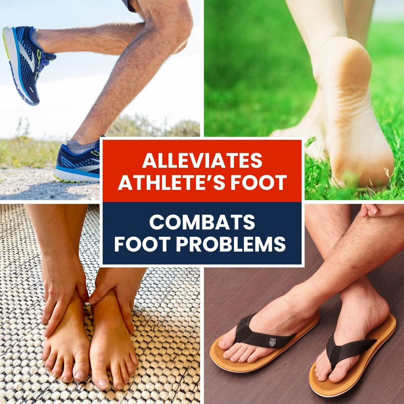 [Australia] - Tea Tree Oil & Muscle Relief Foot Soak with Epsom Salts - All Natural Salts for Post Workout Recovery - Softens Calluses & Tea Tree Oil Foot Balm 