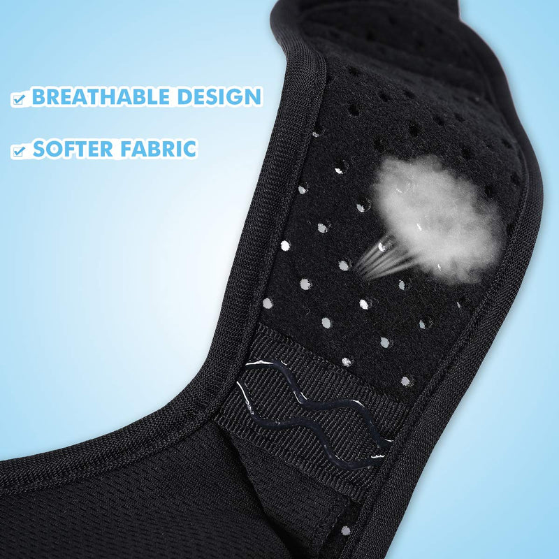 Tenbon Hernia Belt Truss for Single/Double Inguinal or Sports Hernia, Hernia Support Brace for Men for Women Pain Relief Recovery Strap with 2 Removable Compression Pads Comfortable Material (Large) Large (Pack of 1)