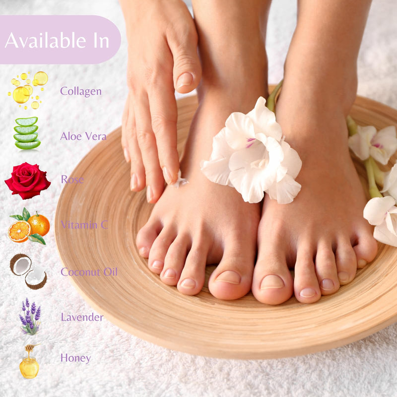 [Australia] - 10-Minute Paraffin Hand & Foot Treatments, Self Contained Paraffin Wax Gloves and Booties Set for Intensive Hydration at Home (Lavender) Lavender One size for most 