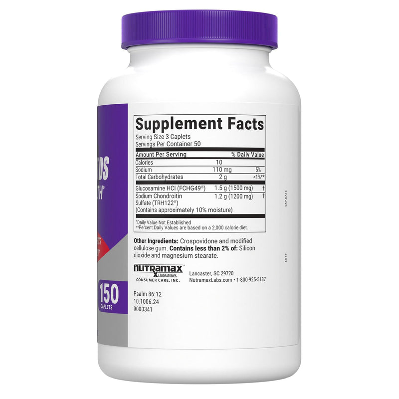 [Australia] - Cosamin DS, #1 Researched Glucosamine & Chondroitin Joint Health Supplement, 150 'Easy-To-Swallow' Caplets 150 Caplets 