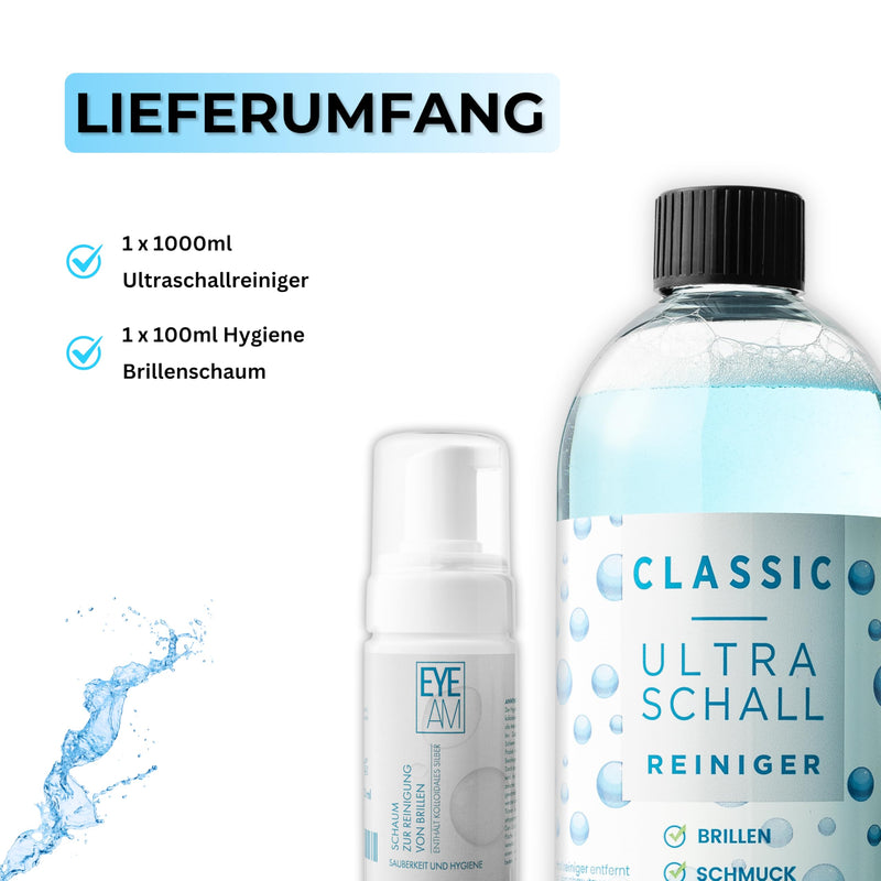 [Australia] - Ultrasonic cleaner concentrate for every ultrasonic device Hygienic & material-friendly cleaning for glasses, jewelry & dentures | Developed by the optician (Action 2025) Action 2025 