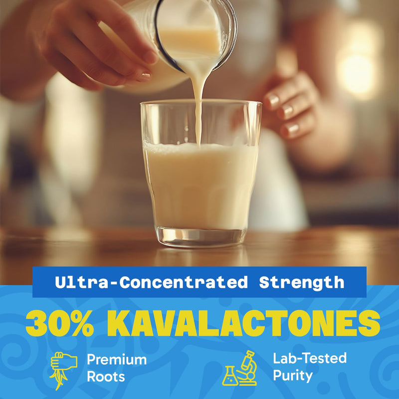 [Australia] - 30% Kava Extract Powder, High-Potency, Water-Soluble Kava Drink Powder, 2 oz 