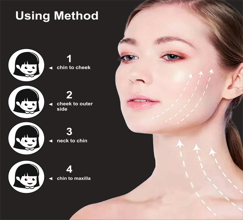Face and Neck Tool, Gentle Beauty Roller for Daily Skincare Routine, Facial Roller for Smooth & Skin, White(Colour)