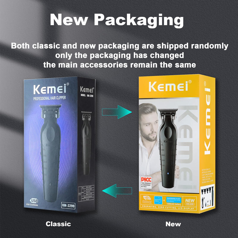 [Australia] - KEMEI 2299 Trimmer Professional Cordless Hair Clipper for Men 