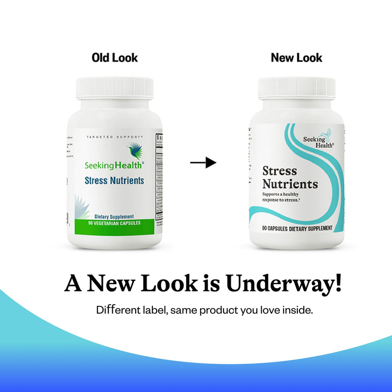[Australia] - Seeking Health Stress Nutrients, formerly Adrenal Nutrients, Adrenal Support Supplement, Healthy Cortisol Regulation and Normal Stress Response Support (90 capsules)* 