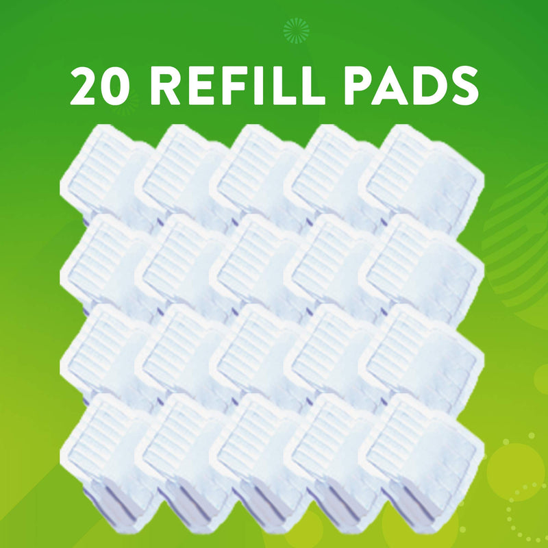 [Australia] - Scrubbing Bubbles Flushable Toilet Wand Refills, Fresh Brush Toilet Cleaner Refill Pads, Cleans Limescale & Fights Odors, Citrus Scent, 20 Count, Pack of 2 2.5 Pound (Pack of 1) 