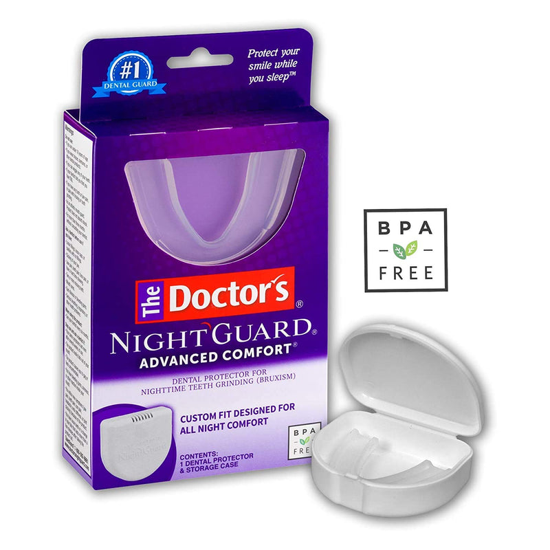 [Australia] - The Doctor's Nightguard, Dental Guard for Teeth Grinding (1 Count (Pack of 1)) 