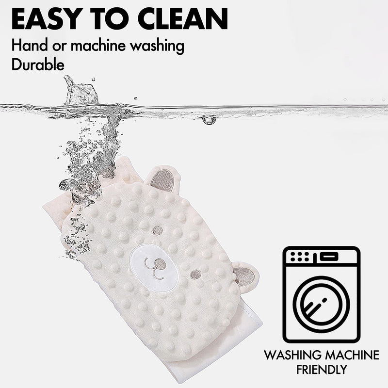 [Australia] - Baby Colic Relief Gripe Belt Seed Heating Pad with Gentle Warmth Tummy Wrap for Soothing Gas and Upset Stomach (Beige, 0m+) Beige(1 Pack Seed) 