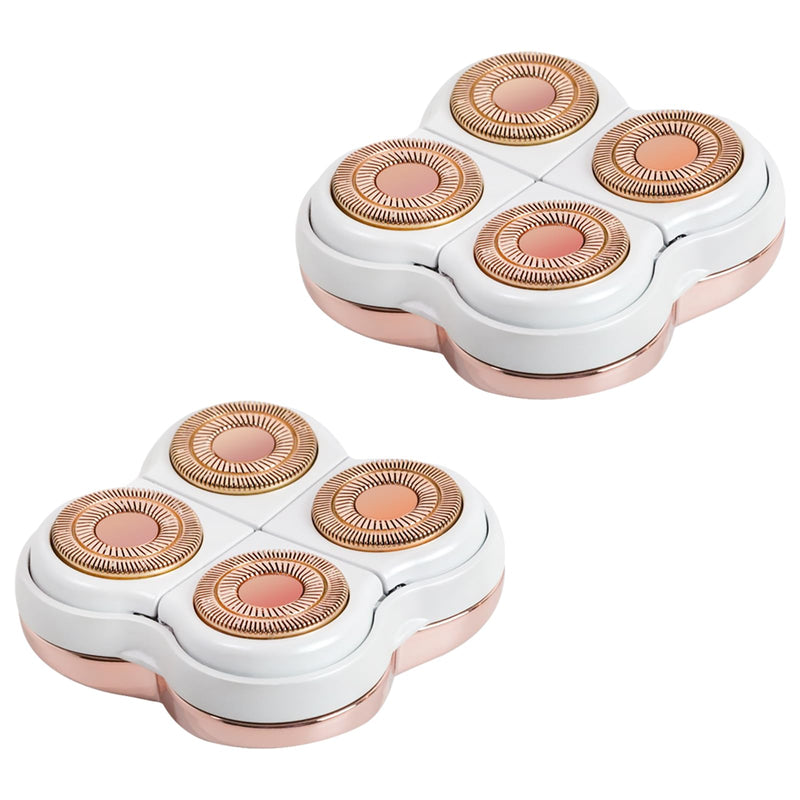 Women Legs Replacement Heads for Flawless Legs Shaver, 2 Pack
