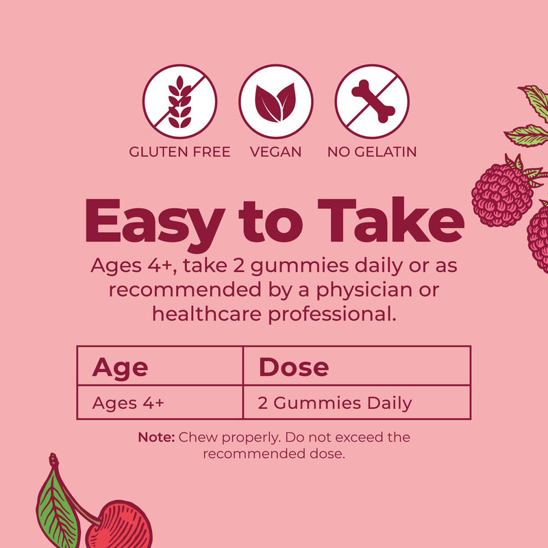 MARYRUTH'S USDA Organic Kids Multivitamin + Postbiotics Gummies, 60 Count | USDA Organic, Lactobacillus Rhamnosus, Vegan, Non-GMO, 60 Count