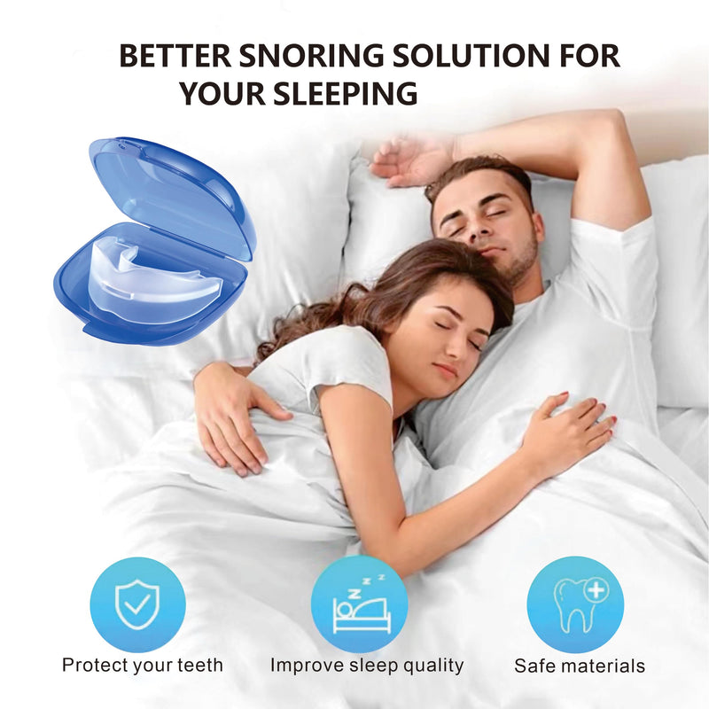 Nighttime Teeth Grinding Guards - Reusable Dental Protectors, Crafted from EVA Material,Suitable for Both Men and Women, Promote Healthier Sleep