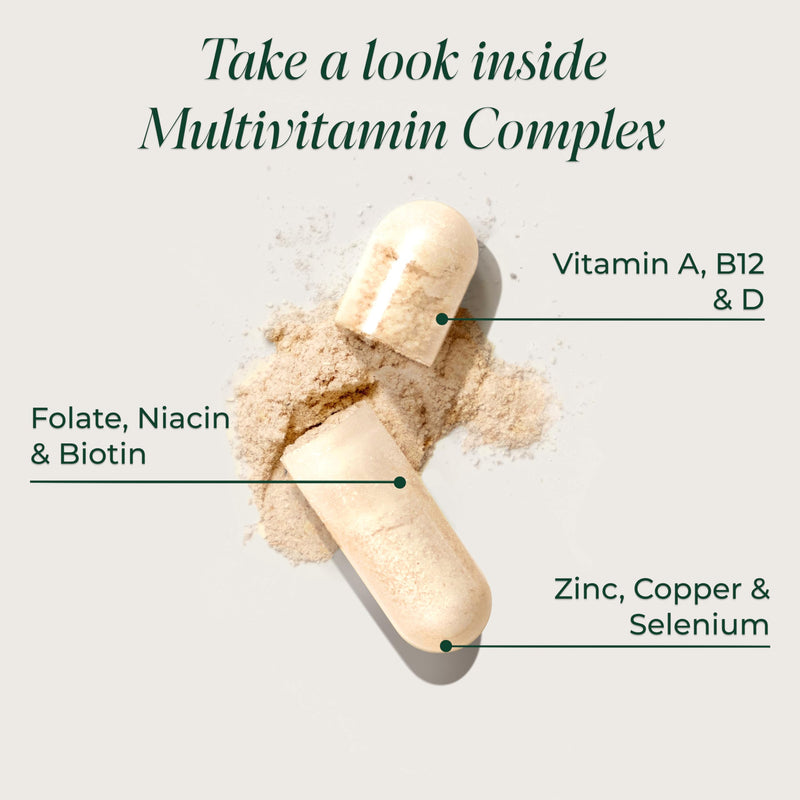 Primal Harvest Multivitamin Complex - Daily One-A-Day Supplement with Biotin, Zinc & Vitamin Complex, High Dosage, for Men & Women,1 Pack: 30 Servings 60 count (Pack of 1)