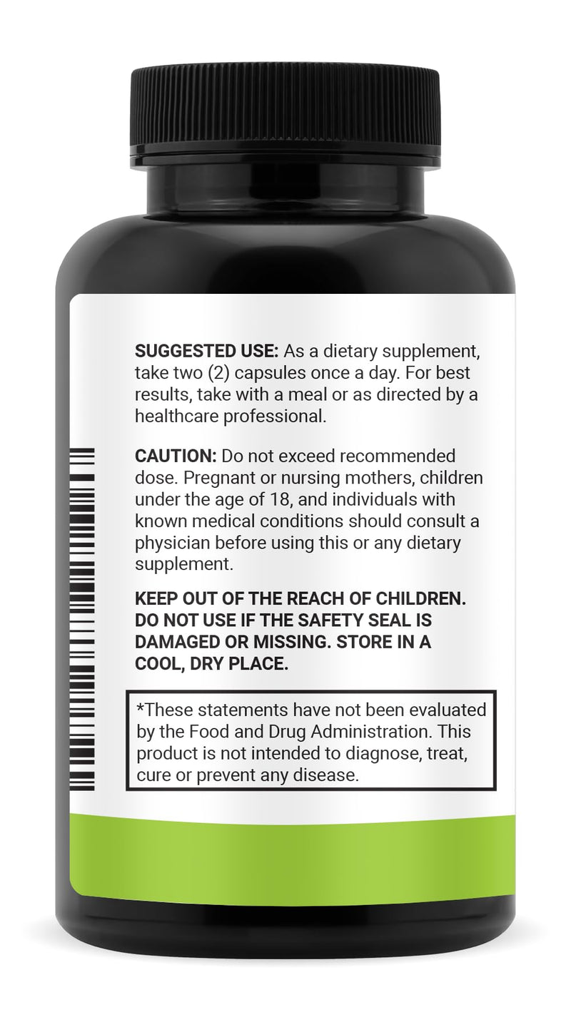 [Australia] - Luma Nutrition Citrus Bergamot 1000mg - Citrus Bergamot Supplement - Made in The USA - Veteran Owned - 60 Capsules 