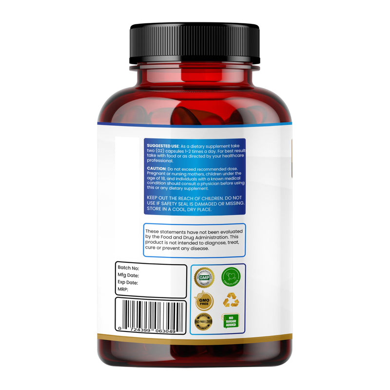 [Australia] - Sodium Butyrate 1100mg per Serving ‚Äì 120 Capsules with‚Äì L-Glutamine, Prebiotic Inulin, Probiotic Blend 