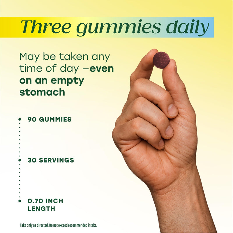 MegaFood Whole Body Gummies, Multivitamin for Men 55+, 90 Gummies | Mens Multivitamins for Immune, Brain, Heart, Bone & Muscle Health, Magnesium Citrate, Vitamin D3 K2, Strawberry, 30 Servings